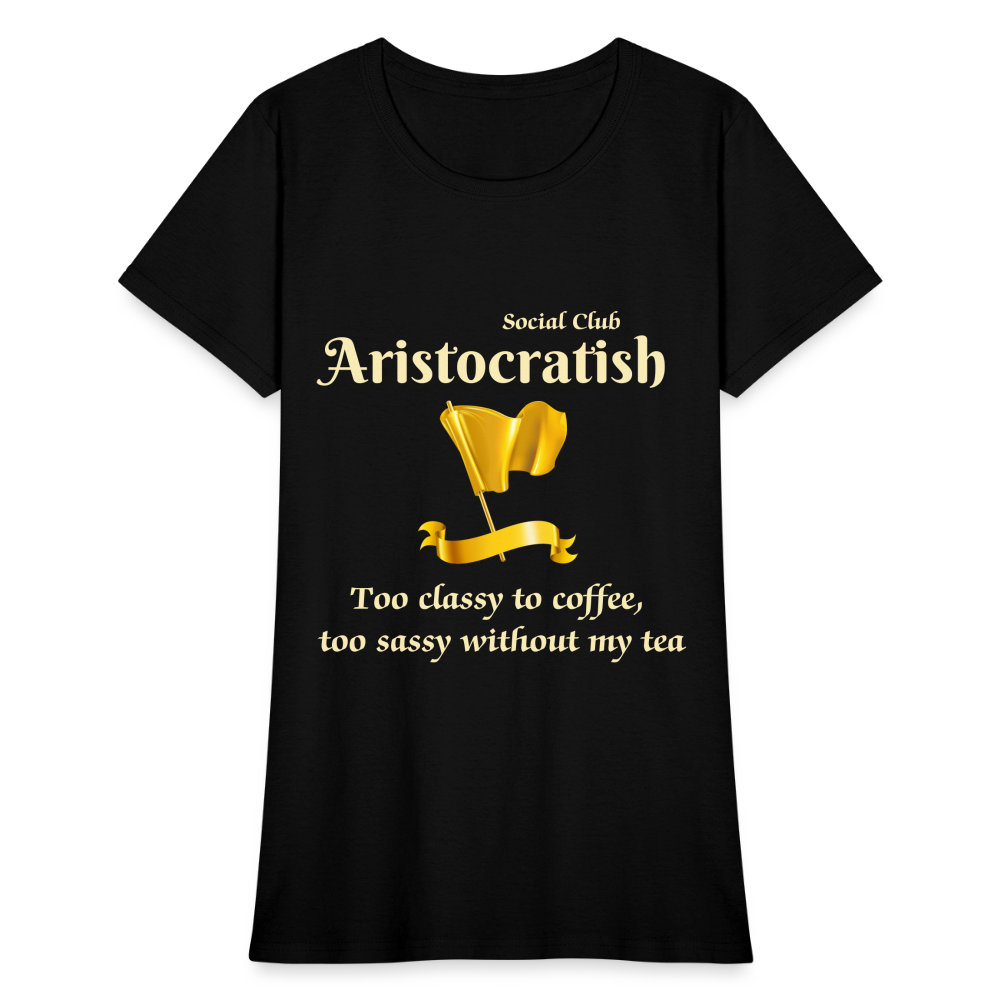Aristocratish Social Club: Too Classy to Coffee - black